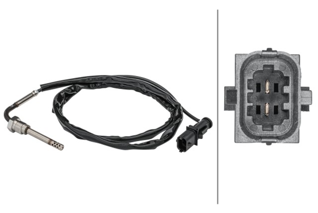 EGZOZ SICAKLIGI SENSORU.2 - KUTUPLU.FIAT DOBLO/OPEL ASTRA - ZAFIRA