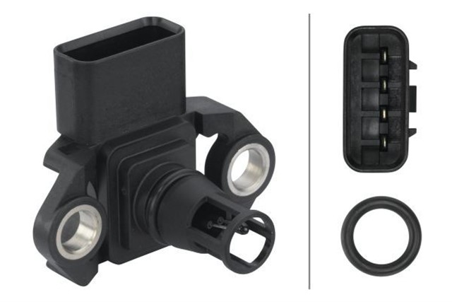 EMME BORUSU BASINCI SENSORU.4 - KUTUPLU.OPEL ASTRA - CORSA - MERIVA - ZAFIRA