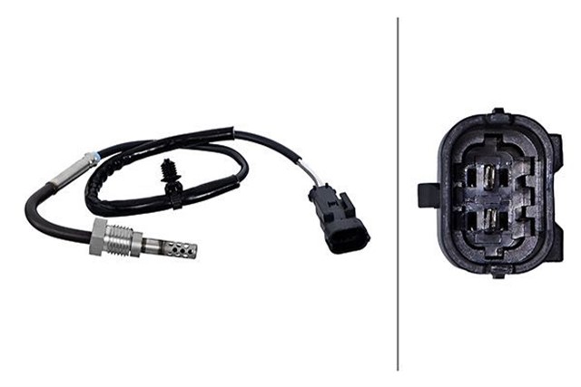 EGZOZ SICAKLIGI SENSORU.2 - KUTUPLU.CHEVROLET CRUZE/OPEL ASTRA - CORSA - MERIVA