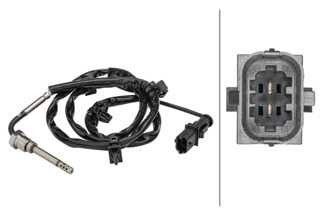 EGZOZ SICAKLIGI SENSORU.2 - KUTUPLU.CHEVROLET CRUZE/OPEL ASTRA