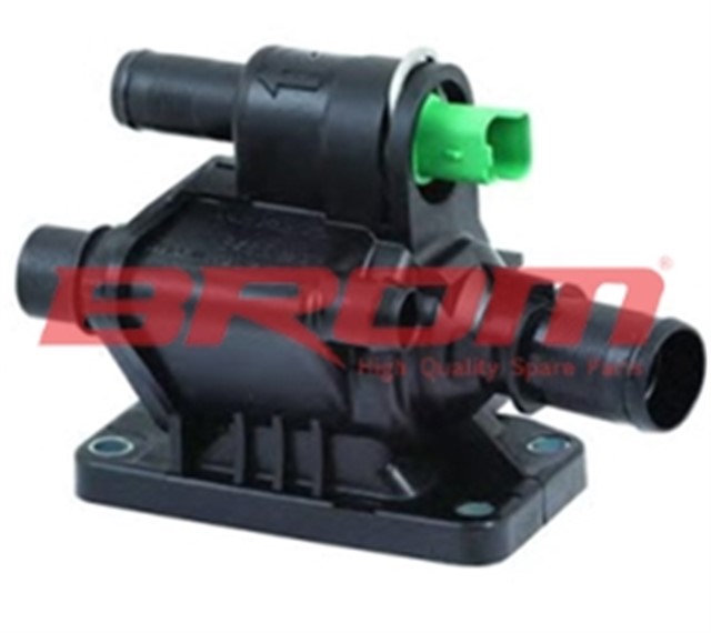 TERMOSTAT 83C KOMPLE / MUSURLU P206 - P207 - P307 - BIPPER - C1 - C2 - C3 - NEMO - 1.4 HDI - FIESTA - FUSION TDCI 02 12 MAZDA 2 1.4 CD 03 07