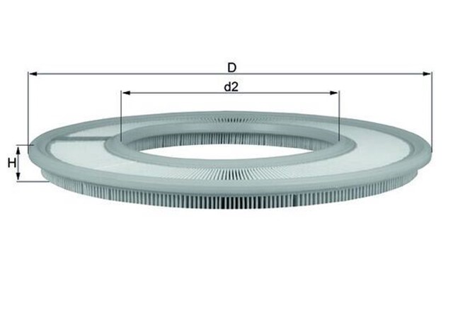 HAVA FILTRESI MERCEDES M102 190 W201 82 90