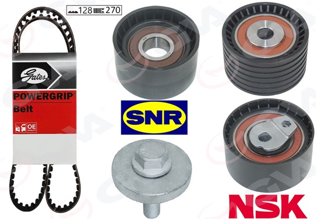 EKSANTRIK GERGI KITI 128X270 LAGUNA 98 - 01 - MEGANE 99 - SCENIC 00 - 03 - ESPACE III 1.8 - 2.0 16V