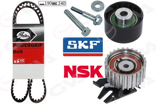 EKSANTRIK GERGI KITI 190X240 BRAVO 96 DOBLO 01 MAREA 99 - 02 - IDEA 04 1.9JTD KTB317 DAYCO KAYIS