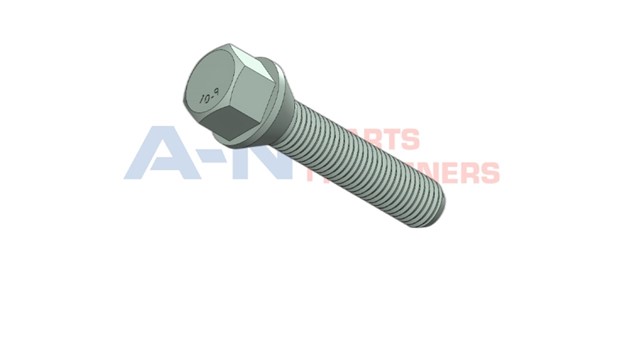 125050 BV004 - K03 BIJON CIVATASI CELIK JANT GALVANIZ RENAULT - SKODA M12X1.50X50