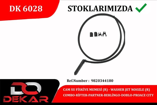 CAM SU FISKIYE MEMESI SAG COMBO - RIFTER - PARTNER - BERLINGO - DOBLO - PROACE CITY