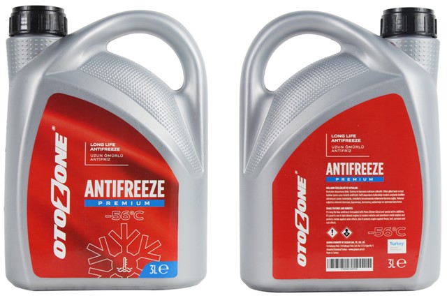 ANTIFRIZ 3 LT - 56 C KIRMIZI LONG LIFE KOLI 6 AD ORGANIK