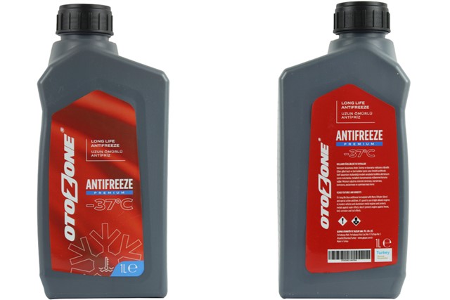 ANTIFRIZ 1 LT - 37 C KIRMIZI LONG LIFE KOLI 12 AD ORGANIK