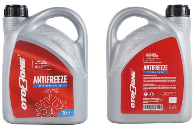 ANTIFRIZ 3 LT - 37 C KIRMIZI LONG LIFE KOLI 6 AD ORGANIK