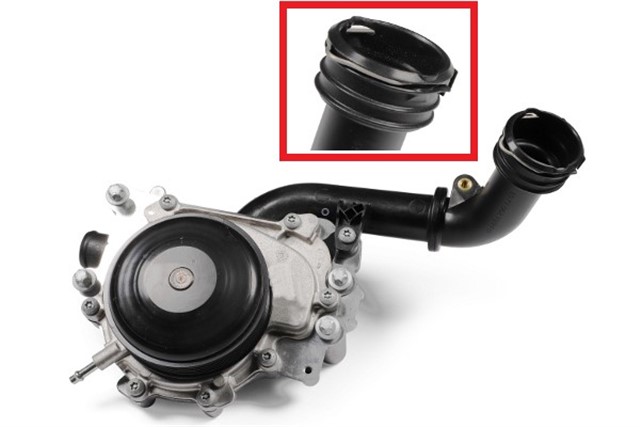 WATER PUMP - CORR. - 651 200 12 51