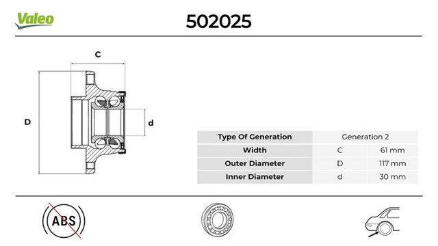 ARKA TEKERLEK PORYASI FIAT LINEA 1.3 2009 - 09