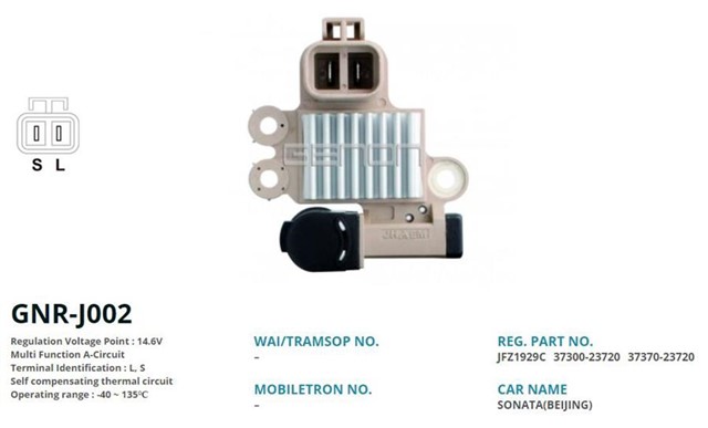 12V HYUNDAI ACCENT ERA - ELENTRA - SONATA MULTI L S