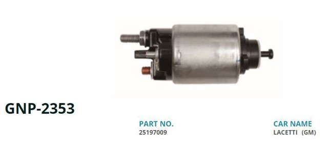 12V CHEVROLET LACETTI - REZZO 1.6 - KALOS 1.4 - DAEWOO NEXIA - NUBIRA 1.4/1.6 - OPEL ASTRA - CORSA