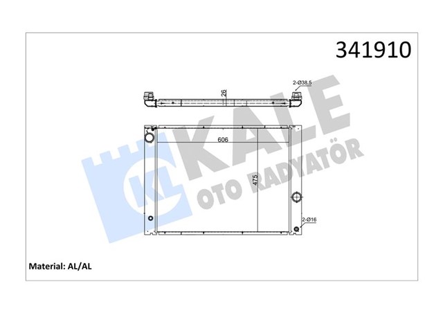 RADYATOR 5 SERISI - 7 SERISI AL - PL - BRZ
