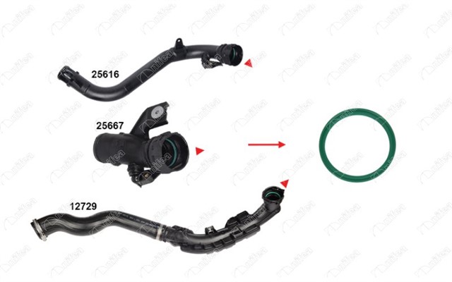 TURBO BORUSU CONTASI NISSAN JUKE - NV200 1.5DCI 12