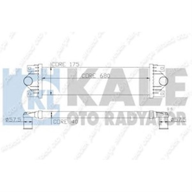 SU RADYATORU ISUZU KAMYON 3.5 TON 1 SIRA BRAZING