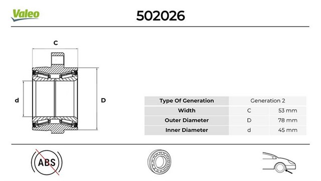 ON TEKERLEK PORYASI FORD TRANSIT 350 2.4 2000 - 01 - 