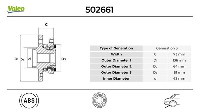 ARKA TEKERLEK PORYASI SET FORD C - MAX 1.5 2015 - 03 - 12.1979