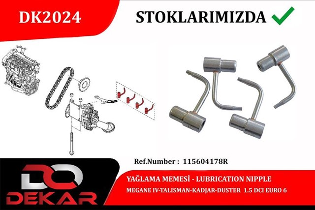 YAGLAMA MEME TK. MEGANE IV - TALISMAN - KADJAR 1.5