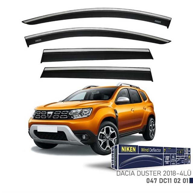KROMLU CAM RUZGARLIGI DACIA DUSTER 2018 - 4LU