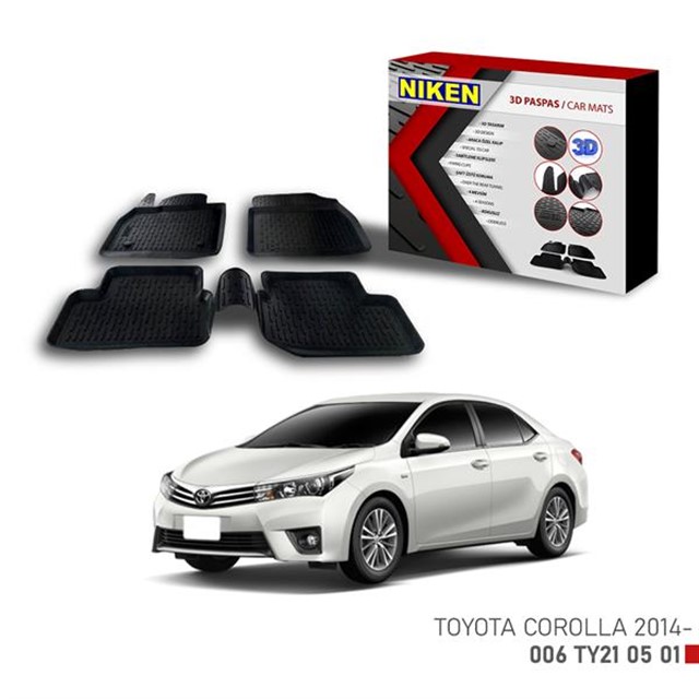 3D PASPAS TOYOTA COROLLA 2014 - 