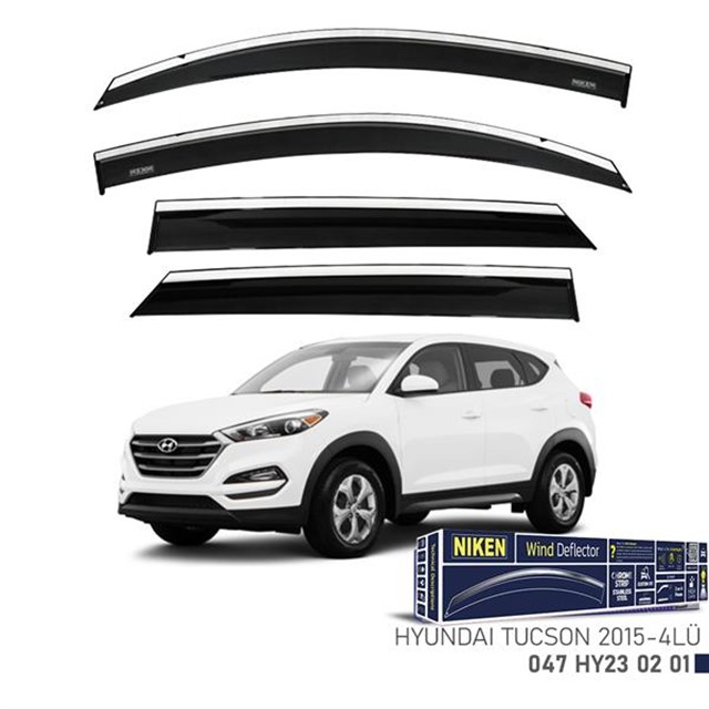 KROMLU CAM RUZGARLIGI HYUNDAI TUCSON 2015 - 4LU