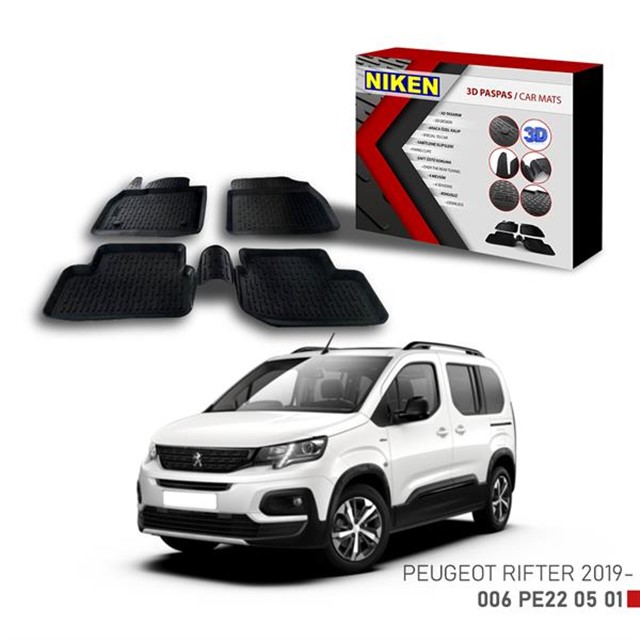 3D PASPAS PEUGEOT PARTNER RIFTER 2019 - 