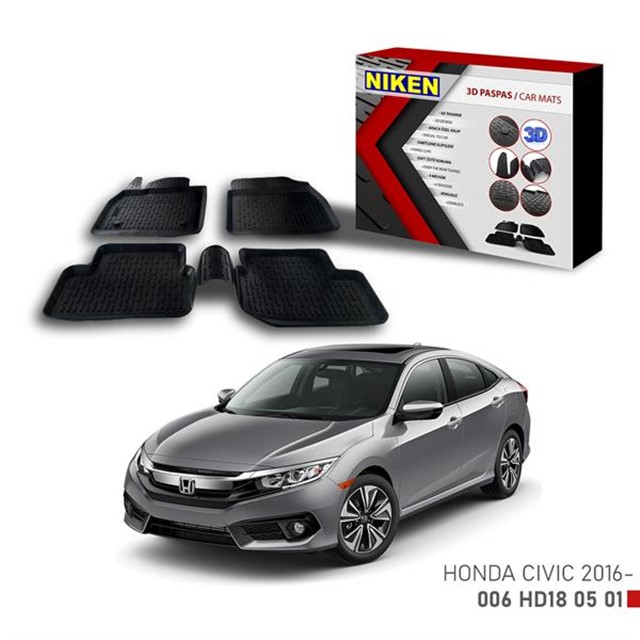 3D PASPAS HONDA CIVIC 2016 - 