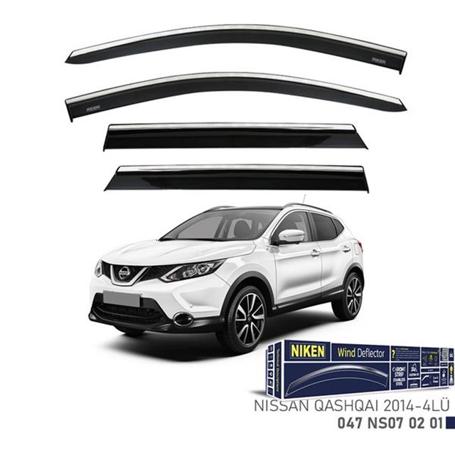 KROMLU CAM RUZGARLIGI NISSAN QASHQAI 2014 - 4LU
