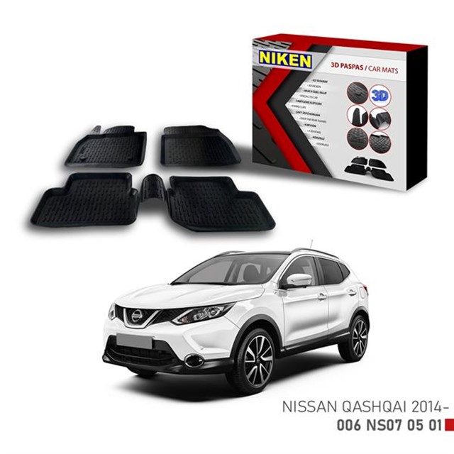 3D PASPAS NISSAN QASHQAI 2014 - 