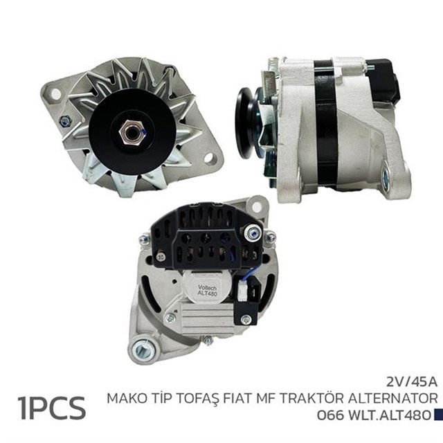 ALTERNATOR 2V 45A MAKO TIP TOFAS FIAT MF TRAKTOR