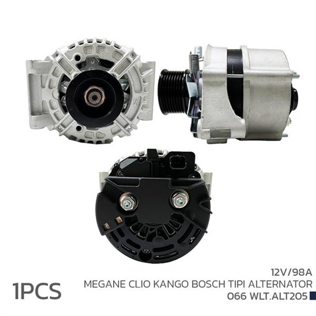 ALTERNATOR 12V 98A MEGANE CLIO KANGO BOSCH TIPI