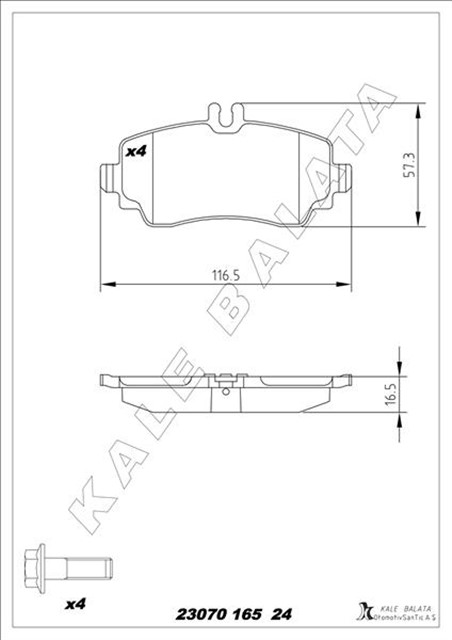 FREN BALATASI ON MERCEDES A - CLASS W168 99 04