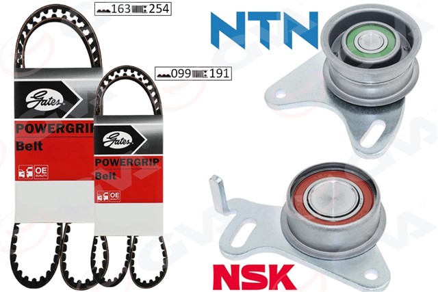 EKSANTRIK GERGI KITI 99X191 / 163X254 H100 - L300 97 2.5D K025435XS