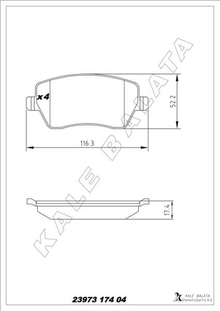 FREN BALATASI ON RENAULT CLIO III - IV MODUS 04 EXPRESS 21 ZOE 12 KANGOO II 08 CAPTUR 13 DACIA DUSTER 10 LOGAN 04 DOKKER 12 . NISSAN MICRA III K12 03 10 NOTE 06