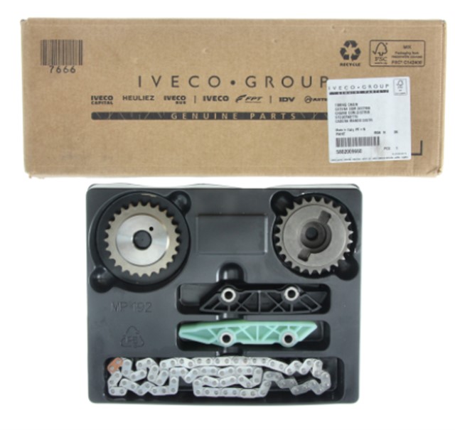 EKSANTRIK ZINCIR SETI IVECO DAILY IV - V - VI 06 16 FIAT DUCATO 06 PSA BOXER - JUMPER 10 FUSO CANTER 12 F1C E5 - E6 - D 504294672