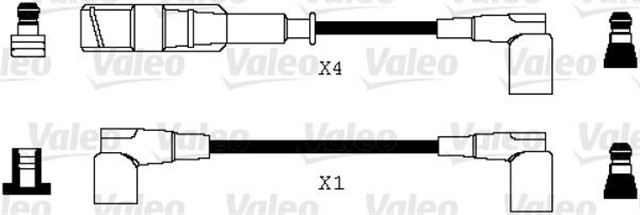 ATESLEME KABLOSU SETI MERCEDES M102 M111 W201 W123 C123 W124 C124