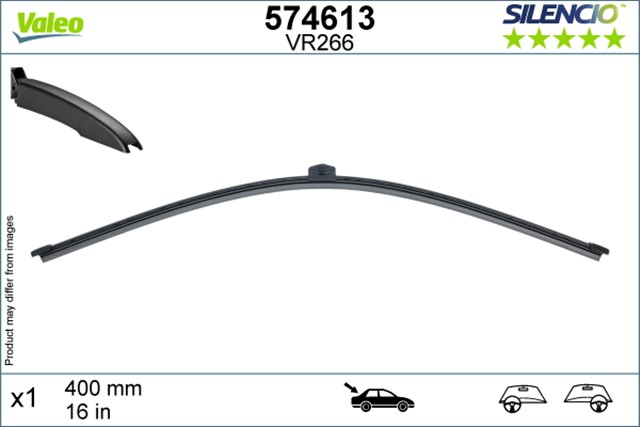 SILECEK SUPURGESI ARKA 400MM STATION WAGON A4 - A6 - Q3 - VITO - W447 08 - 