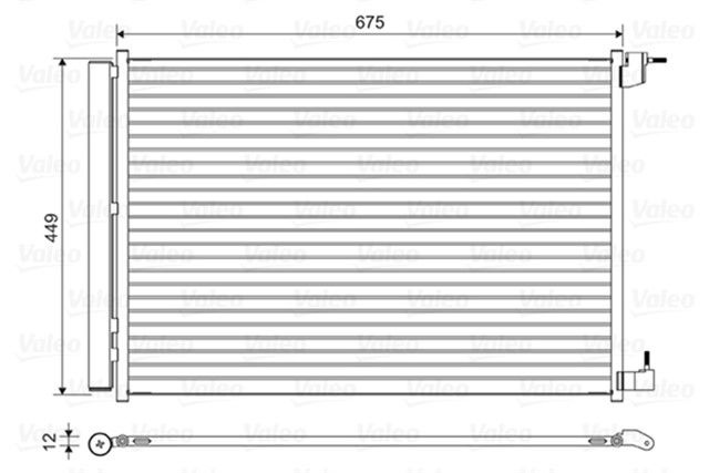 KONDENSER MERCEDES AMG - GT - C - E - GLC