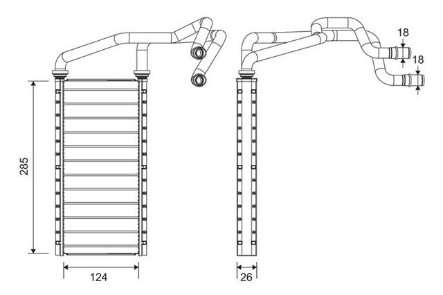 KALORIFER RADYATORU LAND ROVER RANGE ROVER