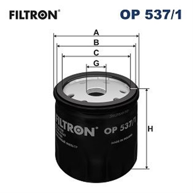 YAG FILTRESI FIAT PANDA II 169A 1.1 54HP 03