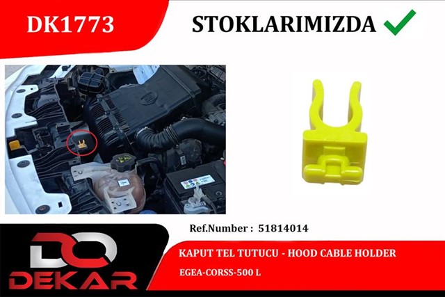 KAPUT TEL TUTUCU EGEA - CORSS - 500 L