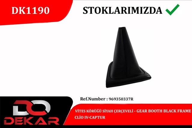 VITES KORUGU SIYAH CERCEVELI CLIO IV - CAPTUR