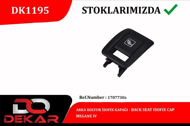 ARKA KOLTUK ISOFIX KAPAGI MEGANE IV