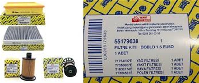 FILTRE SETI DOBLO III 1.6MJET EURO6