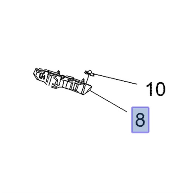 TAMPON ON UST SOL BAGLANTI AYAGI INS - B