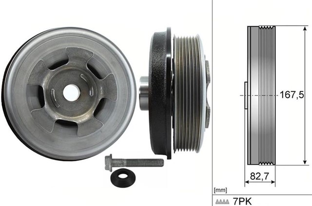 KRANK KASNAGI MERCEDES OM642 W204 W212 C218 W463 X166 W166 X204 W221 W222 C292 W470 CIVATALI