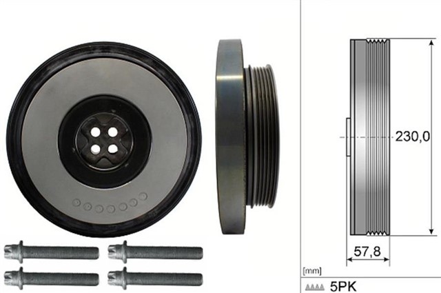 KRANK KASNAGI MERCEDES OM654 W205 C257 W213 C253 V167 W447 B907 B910 CIVATALI