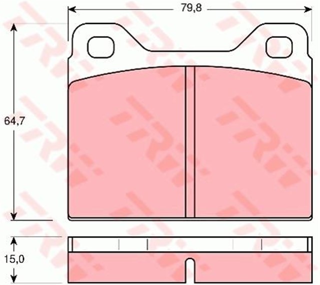 DISK BALATA ON AKS VOLVO 140 142 - 144 - 140 ESTATE 145 - 164 164 - 260 P262 - P264 - 260 COUPE P262 - 2 60 ESTATE P265 - P 1800 P18 1966 - 1968