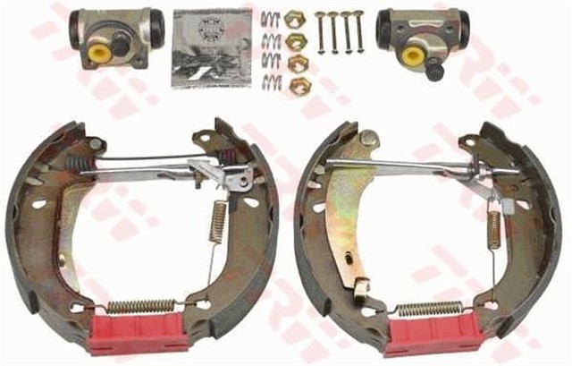 PABUCLU BALATA KITI ARKA AKS RENAULT CLIO I B/C57 - 5/357 - CLIO I HATCHBACK VAN S57 - SUPER 5 B/C40 - SUPER 5 HATCHBACK VAN S40 - 